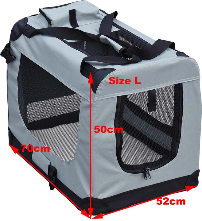 Actual product image Fudajo Transport box (Dog, Foldable, Breathable)