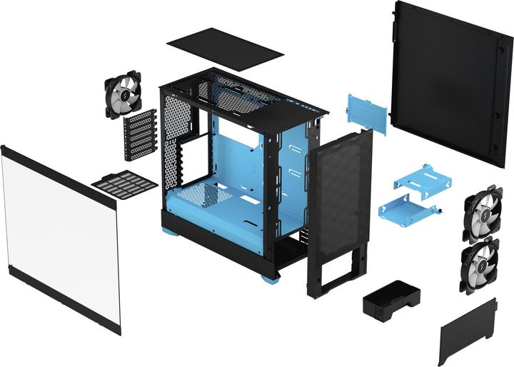 Image du produit Fractal Pop Air RGB TG (ATX, mATX, Mini-ITX)