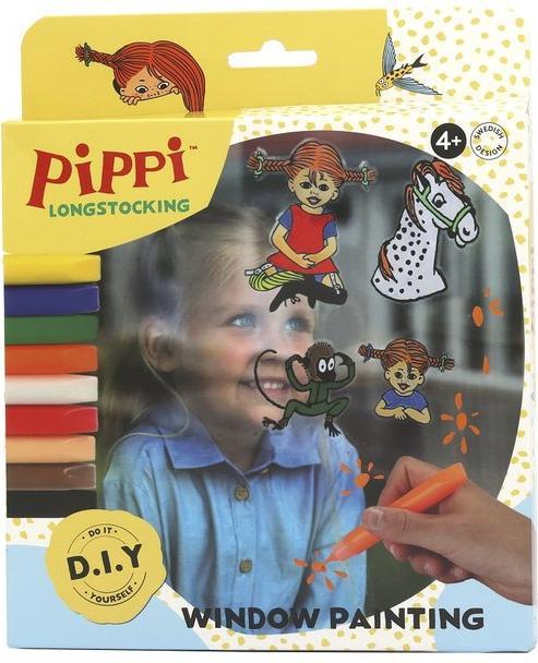 Actual product image Micki Pippi Langstrumpf: Fensterfarbe - D.I.Y