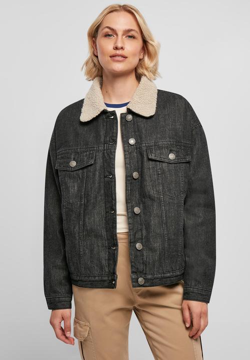 Immagine prodotto Urban Classics Giacca in denim Sherpa oversize da donna - 19395 (4XL)