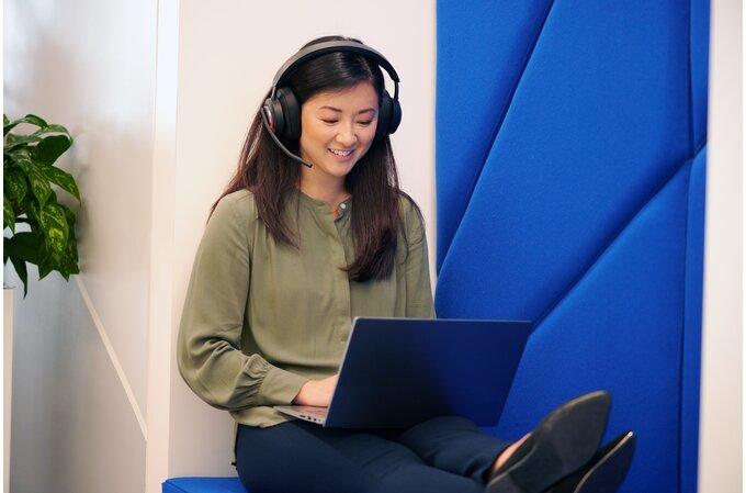 Produktbild Kensington Headset H3000 PROVC Bluetooth schwarz (Kabellos, USB-C)