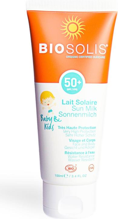 Biosolis Baby & Kids (Sonnenmilch, SPF 50, 100 ml, 151 g)