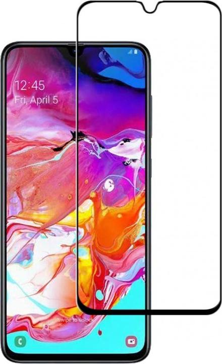 Actual product image Screenguard Samsung Galaxy A70 Full Screen Protective Glass Film 2.5D 9H (1 Piece, Samsung Galaxy A70)
