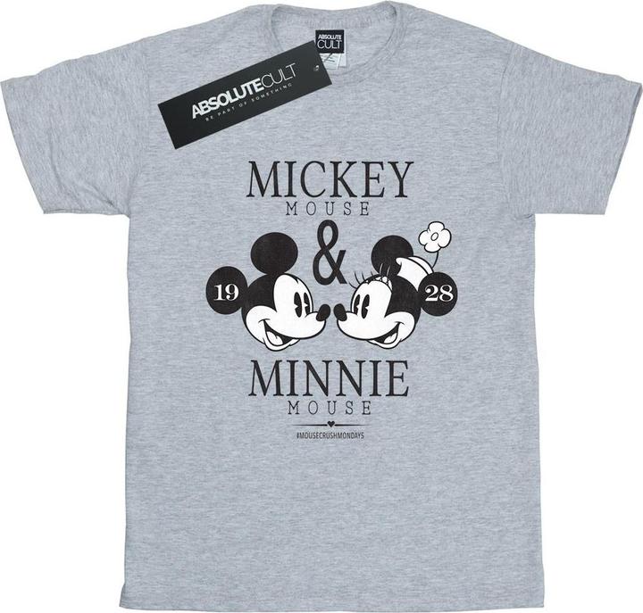 Disney Mickey And Minnie Mouse Mousecrush Mondays TShirt (M)
