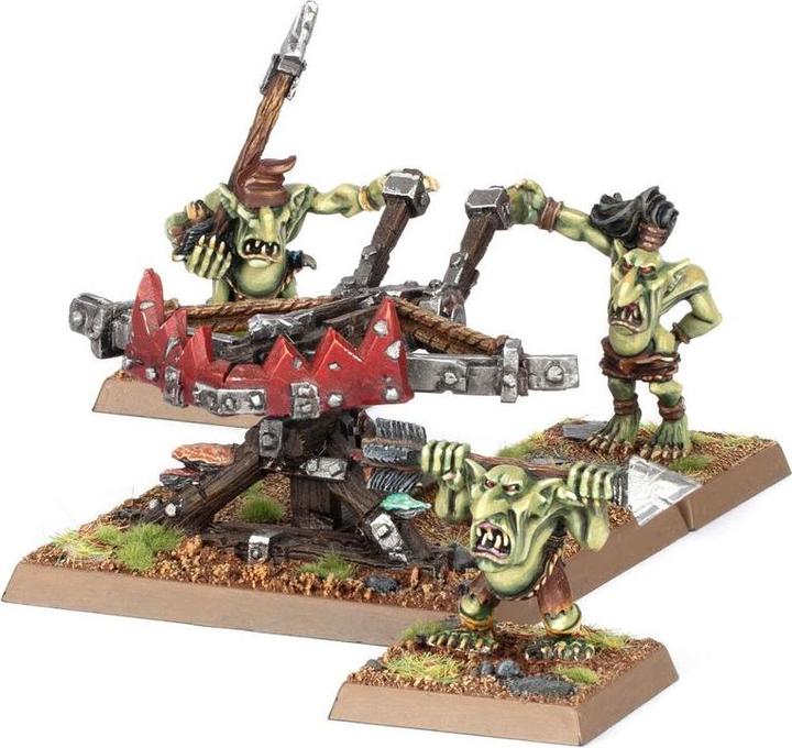 Actual product image Games Workshop Warhammer ToW - Orc & Tapestry Tribus Baliste Gobeline (Metal)