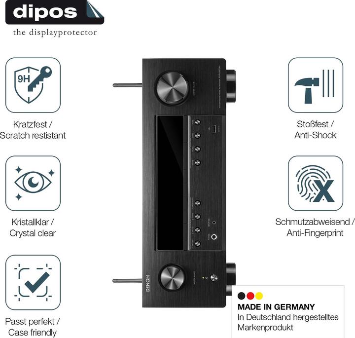 Produktbild Dipos Anti-Shock Displayschutz 9H