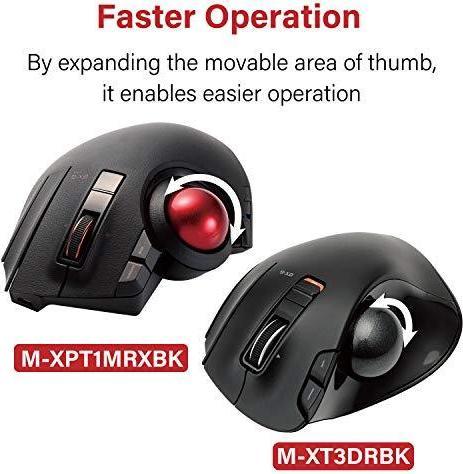 Actual product image Elecom Trackball mouse (Wireless, Cable)