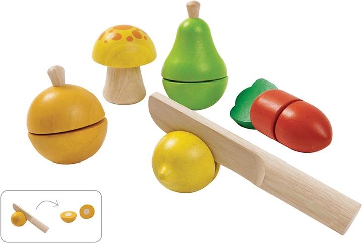 Produktbild Plantoys Früchte & Gemüse Spielset