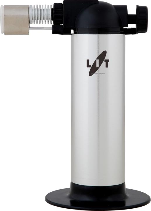 Actual product image Lit Gas Lighter Collection SRL CA 1 Black, Grey Portable torch