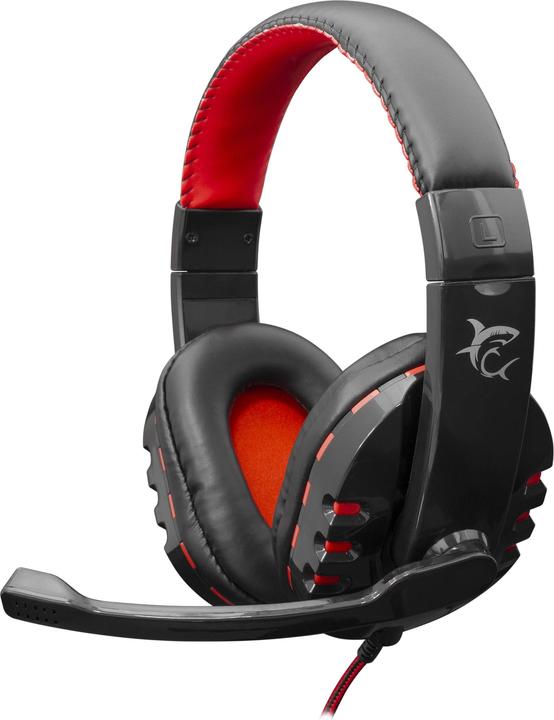 Actual product image White Shark Gaming keyboard with mouse and headphones Comanche 3, With backlight, US layout (US, Cable)