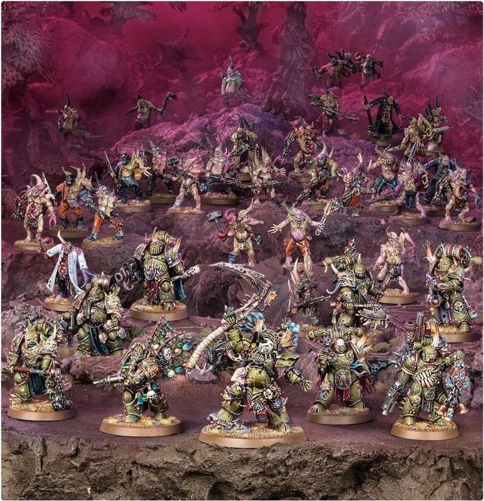 Actual product image Games Workshop Warhammer 40,000 - Death Guard Combat Patrol (Plastic)