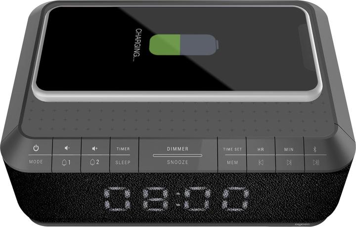Productafbeelding Bigben Radio wekker RR140 Inductie grijs