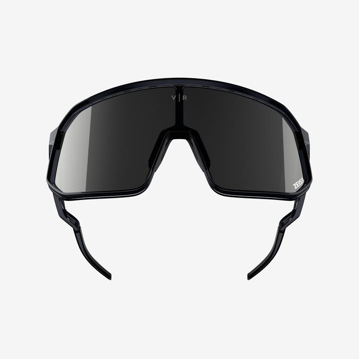 Actual product image Van rysel Fahrradbrille RR 900 Perf Zeissgläser grau/durchscheinend (Grey, Black translucent, Zeiss lenses grey)
