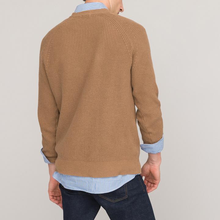 Produktbild La Redoute Collections Rippstrick-Pullover Signature (M)