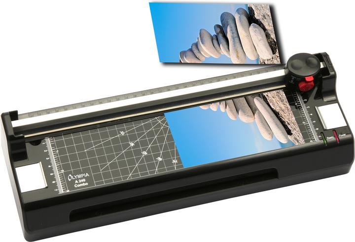 Productafbeelding Olympia Een 240 DIN A4 lamineermachine met papiersnijder (80 - 125 µm, A4)