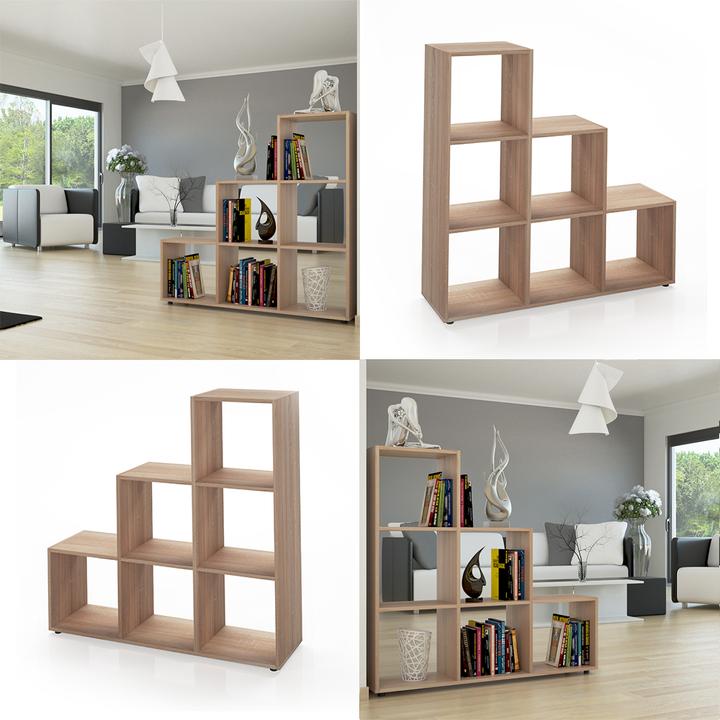 Produktbild Vicco Treppenregal (105 x 29 x 108 cm)