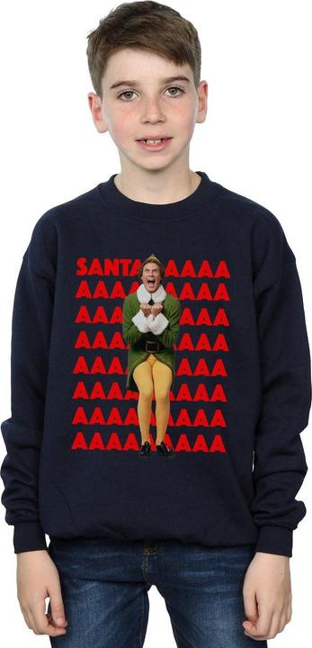 Produktbild Elf Buddy Santa Scream Sweatshirt Jungen (104)