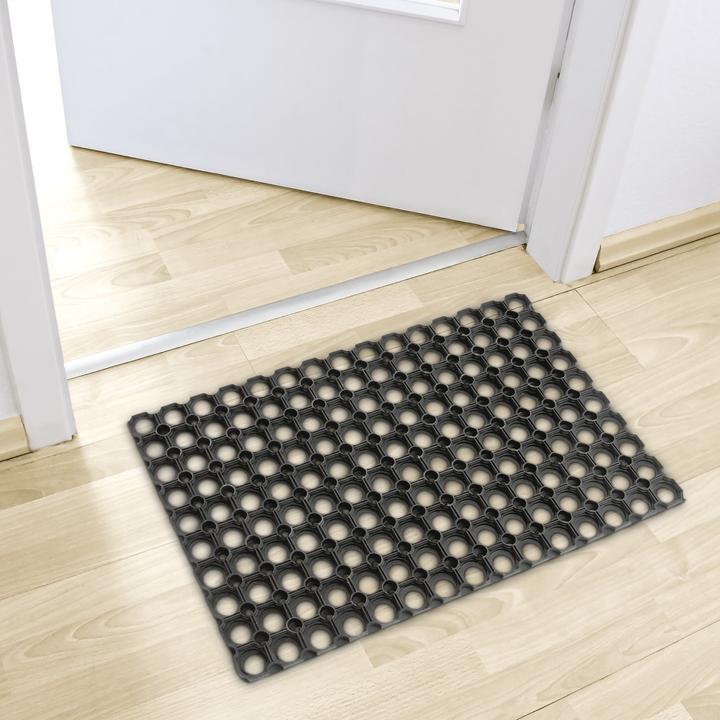 Produktbild Relaxdays Fussabtreter Gummi (60 x 40 x 1.5 cm)