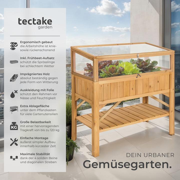 Produktbild tectake Hochbeet