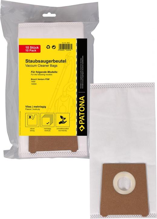 Produktbild Flickbee Staubsaugerbeutel Vlies für Bosch Ventaro PSM1400 (10 Stk.)