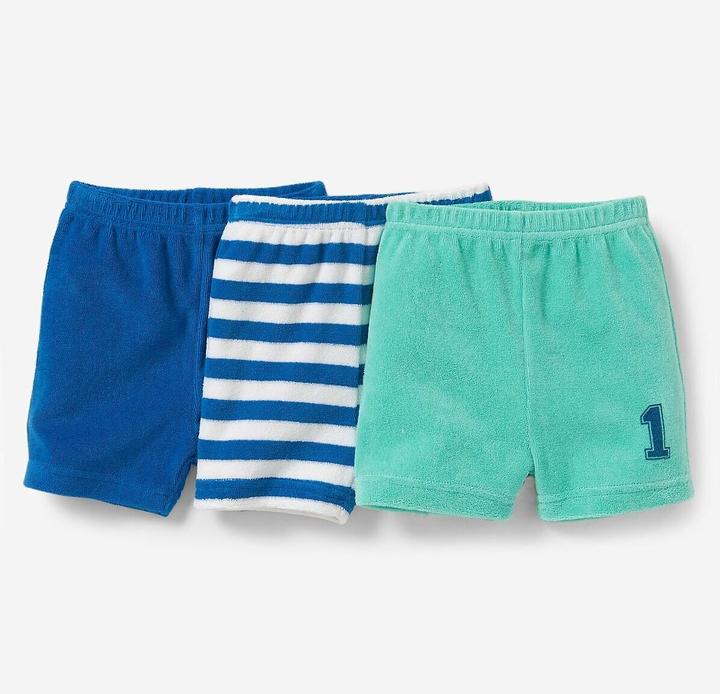 Actual product image La Redoute Collections 3-Pack Terry Shorts (56, pack of 3)