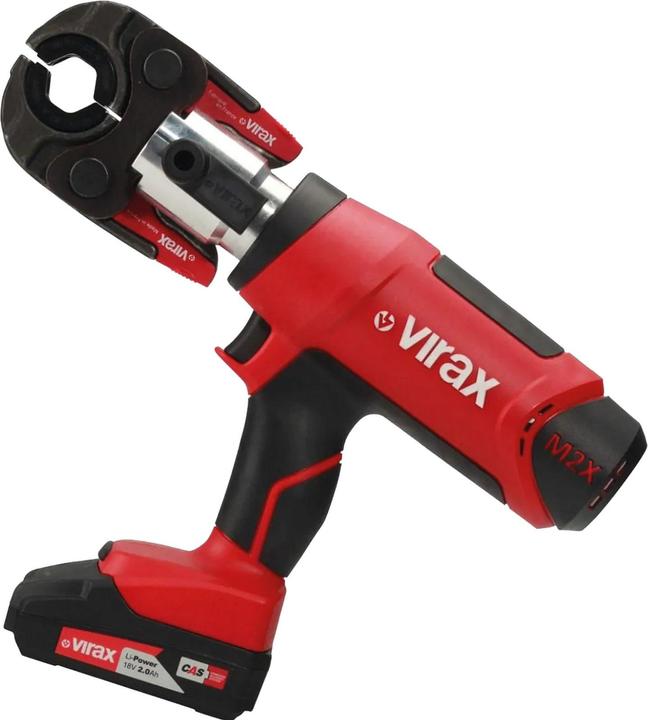 Virax Elektro-mechanische Presse Viper M2X + U 16-20-25-32 +2 Akkus
