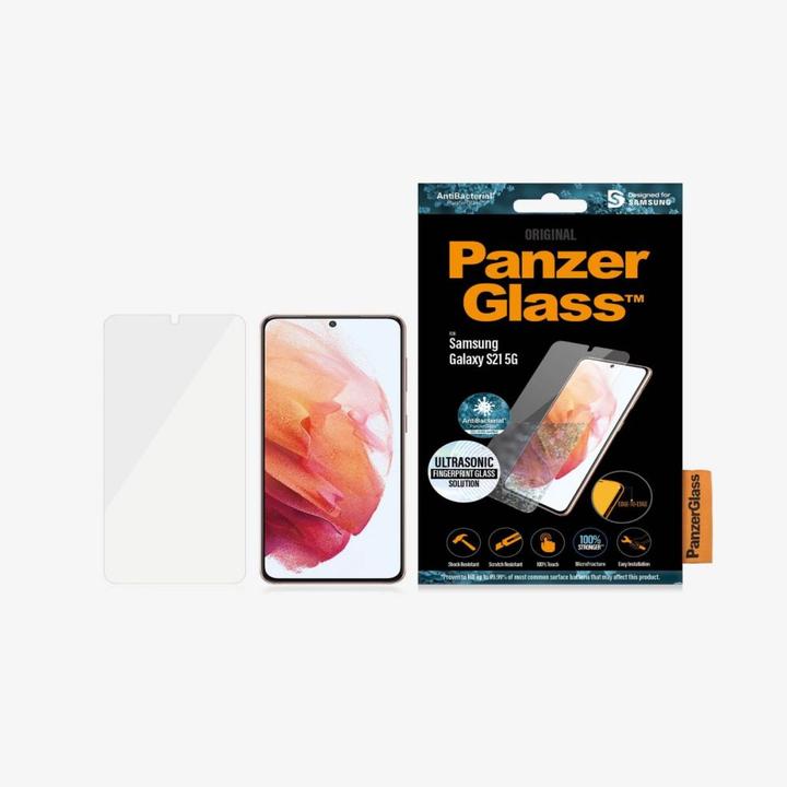 Actual product image PanzerGlass Case Friendly (1 Piece, Samsung Galaxy S21 5G)