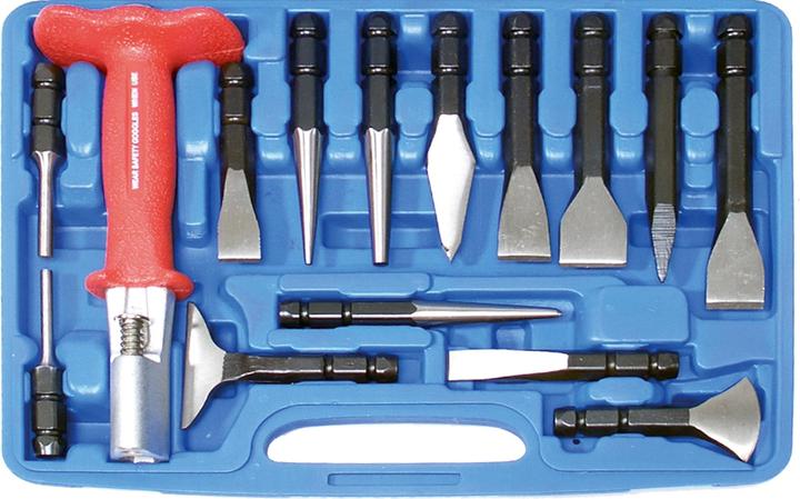 BGS Chisel and Punch Set 15 pcs.