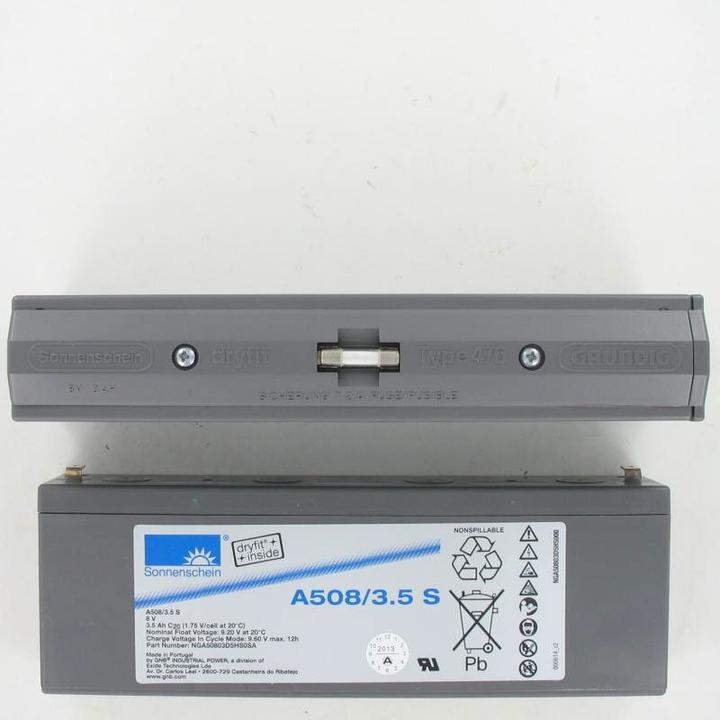 Immagine prodotto Sonnenschein Akku Grundig ACC476, Dryfit A508/3.5S Akku (8 V, 3.50 Ah)