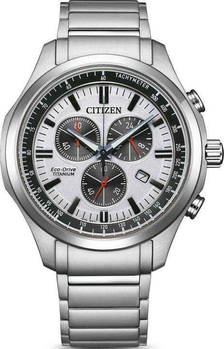 Immagine prodotto Citizen AT2530-85A Eco-Drive Cronografo in titanio Uomo 43mm 10ATM (Orologio da polso analogico, 43 mm)