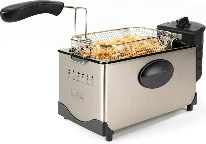 Actual product image Black & Decker Oil Fryer Black+Decker BXAFO1200E (2100W)
