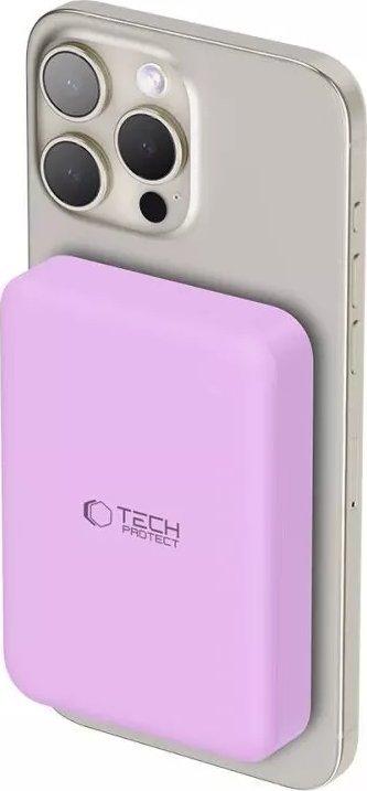 Immagine prodotto Tech-Protect LifeMag MagSafe PB11 10000mAh - Rosa (10000 mAh, 15 W)