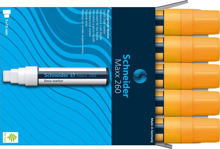 Produktbild Schneider Kreidemarker Maxx 260 5-15mm orange (Orange, 15 mm, 1 x)