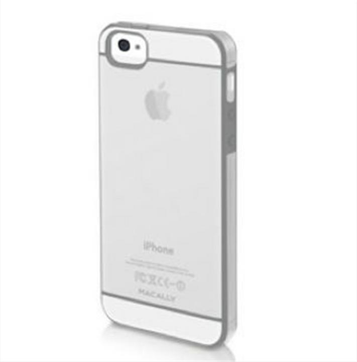 Image du produit Macally Étui rigide pour iPhone 5/5S/SE Gris (Apple iPhone 5, Apple iPhone 5s)