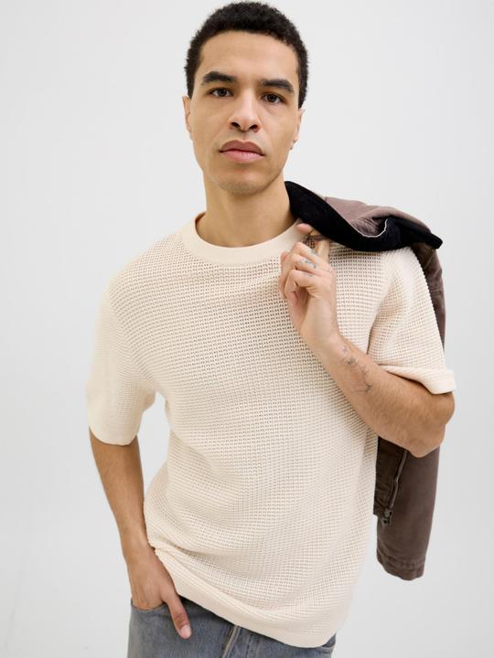 Actual product image Jack & Jones Joralmeria Knit Tee Ln (S)