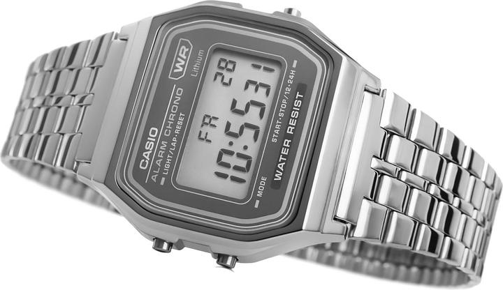 Actual product image Casio Retro Vintage - A158WETB-1AEF (Digital watch, 34 mm)