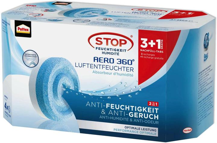 Pattex AERO 360° Neutral Tabs Nachfüllpack 4x450g (4 x)