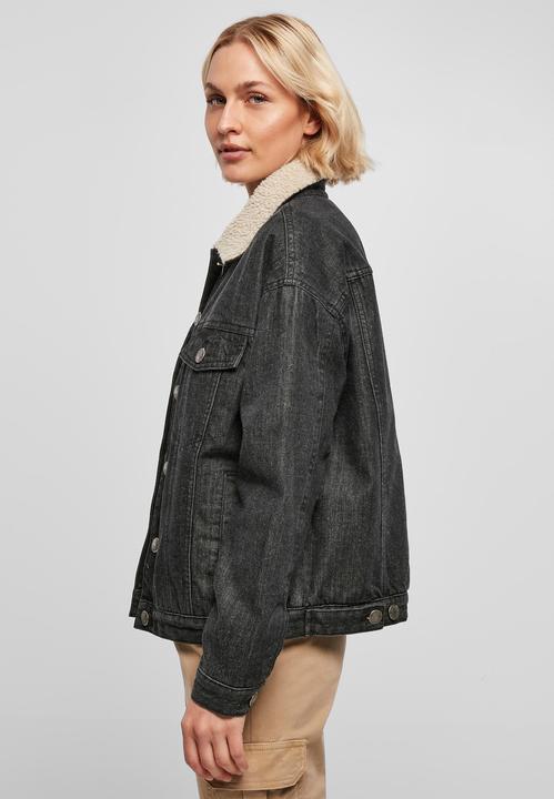 Immagine prodotto Urban Classics Giacca in denim Sherpa oversize da donna - 19395 (4XL)