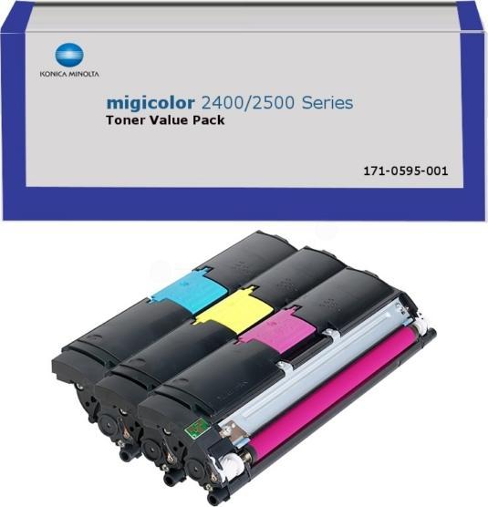 Actual product image Konica Minolta 1710595-001 Value Kit (M, C, Y)
