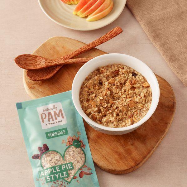Actual product image Naturally Pam Organic Porridge Apple Pie Style (350 g)