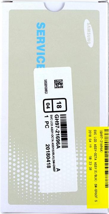 Produktbild Samsung LCD + Touch für G960F, G960FD Galaxy S9, S9 Duos - midnight black (Display)