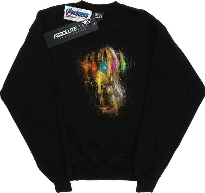 Avengers Endgame Infinity Gauntlet Splatter Sweatshirt Jungen
