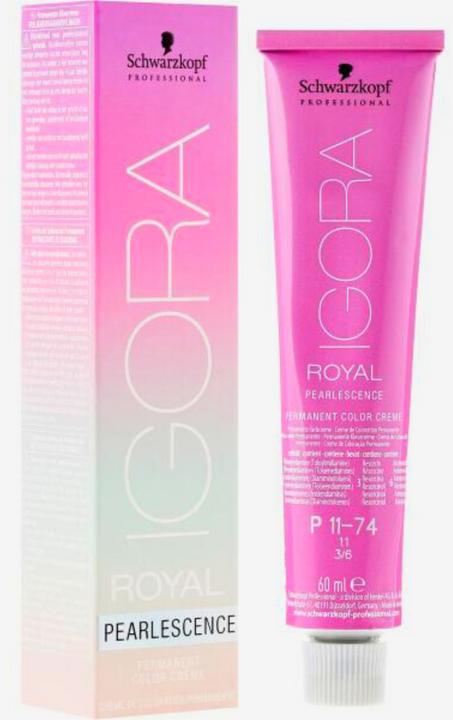 Image du produit Schwarzkopf Professional Igora Royal Pearlescence (P 11-74 Ultra Blond Plus Corail Plus)