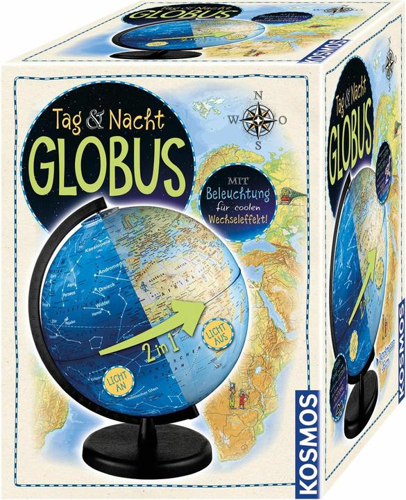 Kosmos Globe day and night