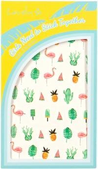 NoName Girls Need To Stick Together Nail Stickers - 48 Stück