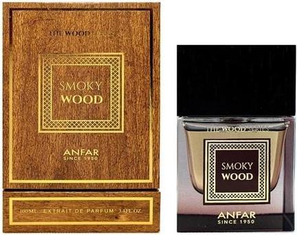 Actual product image Anfar London Smoky Wood Extrait De Parfum Spray for Men 3.4 Oz (Extrait De Parfum, 340 ml)