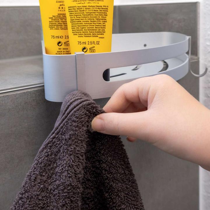 Produktbild Intirilife Duschablage mit 2 Haken zum Bohren oder Kleben