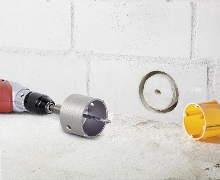 Actual product image kwb Hollow core bit carbide 80mm (82 millimetres)