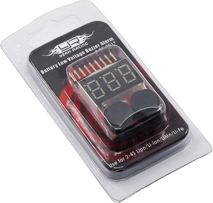 Produktbild Yeah Racing LiPo Monitor with LCD 1S-8S