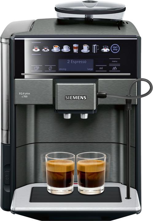 Image du produit Siemens EQ.6 plus TE657319RW Machine à café Machine à expresso 1 7 l Entièrement automatique (Prise UE)